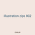 illustration zips 802