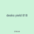 desks yield 818