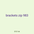 brackets zip 983