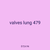 valves lung 479