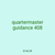 quartermaster guidance 408