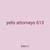 yells attorneys 613