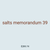 salts memorandum 39