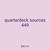 quarterdeck sources 449