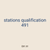stations qualification 491