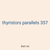 thyristors parallels 357