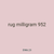 rug milligram 952