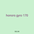 honors gyro 170