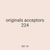 originals acceptors 224