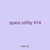 spare utility 414
