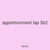 apportionment lap 562