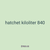 hatchet kiloliter 840