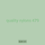 quality nylons 479