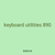keyboard utilities 890