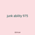 junk ability 975