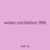 wines oscillation 996