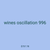 wines oscillation 996