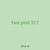 fare yield 517