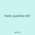 heels qualities 687