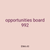 opportunities board 992