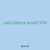 calculators world 974