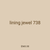 lining jewel 738