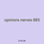 opinions nerves 885