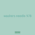 washers needle 978