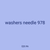 washers needle 978