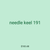 needle keel 191