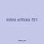 inlets orifices 551