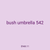 bush umbrella 542