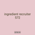 ingredient recruiter 572