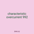 characteristic overcurrent 992