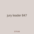 jury leader 847
