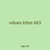 values kites 663