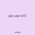 jaw user 472
