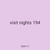 visit nights 194