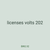 licenses volts 202