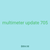 multimeter update 705