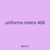 uniforms sirens 468