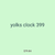 yolks clock 399