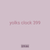 yolks clock 399