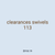 clearances swivels 113