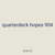 quarterdeck hopes 904