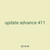 update advance 411