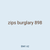 zips burglary 898