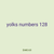 yolks numbers 128