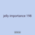 jelly importance 198