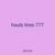 hauls tires 777